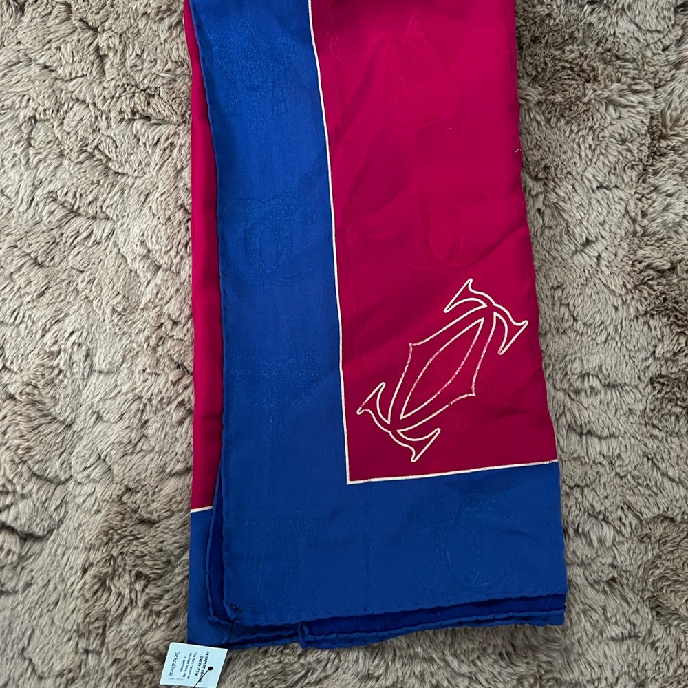 Vintage Must de Cartier Scarf